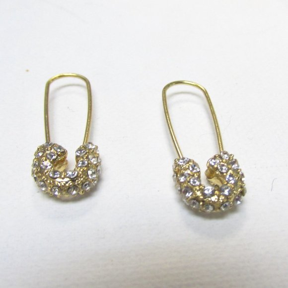 Safety Pin Threader Fashion Earrings - Picture 1 of 4